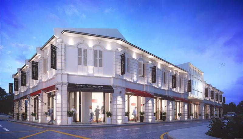 Macalister Hotel Managed By The Ascott Limited George Town Eksteriør billede